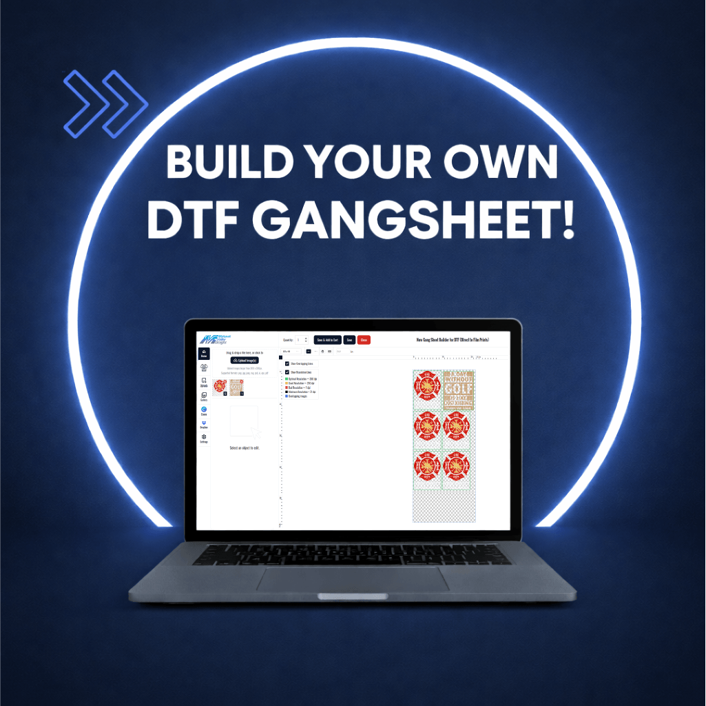 New Gang Sheet Builder for DTF (DIrect to Film Prints)